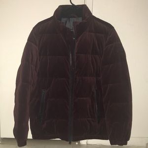 NWOT DKNY Velvet Down Jacket Sz S